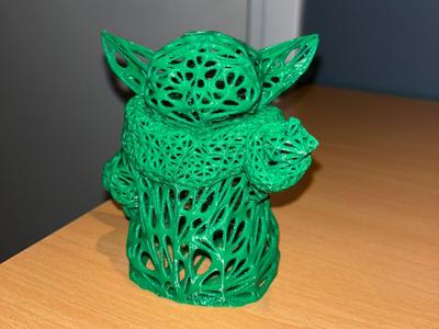 Baby yoda wireframe // 35 gr // no support