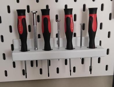 İkea Skadis Screwdriver Holder