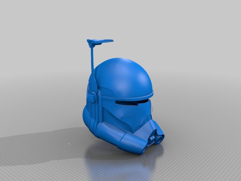 Crosshair Imperial Helmet - thickened Stalk wider Base