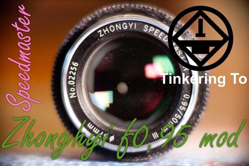 Follow focus mod for Zhongyi Speedmaster 50mm f 0.95