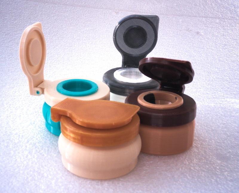 Screw Top No Spill Inkwell (great for India ink)