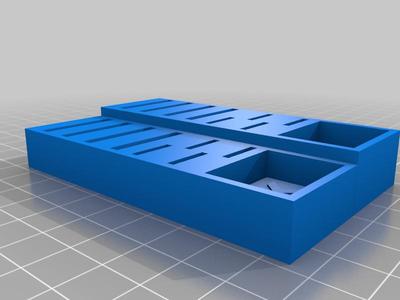 SD Card Holder for Business Card Box