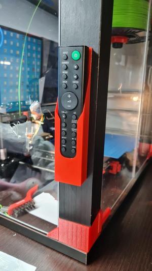 Remote control holder for SONY soundbar