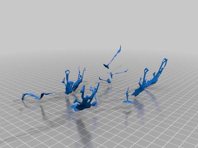 cinematic blood sprays