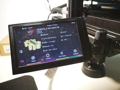 Klipperscreen ender 3 retractable console