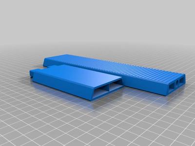 Reinforced rack to be fit on Ender 3 plate