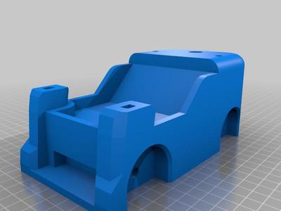 Forklift Body With Weight Cavities