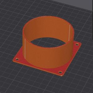 80mm排气管接口exhaust pipe interface