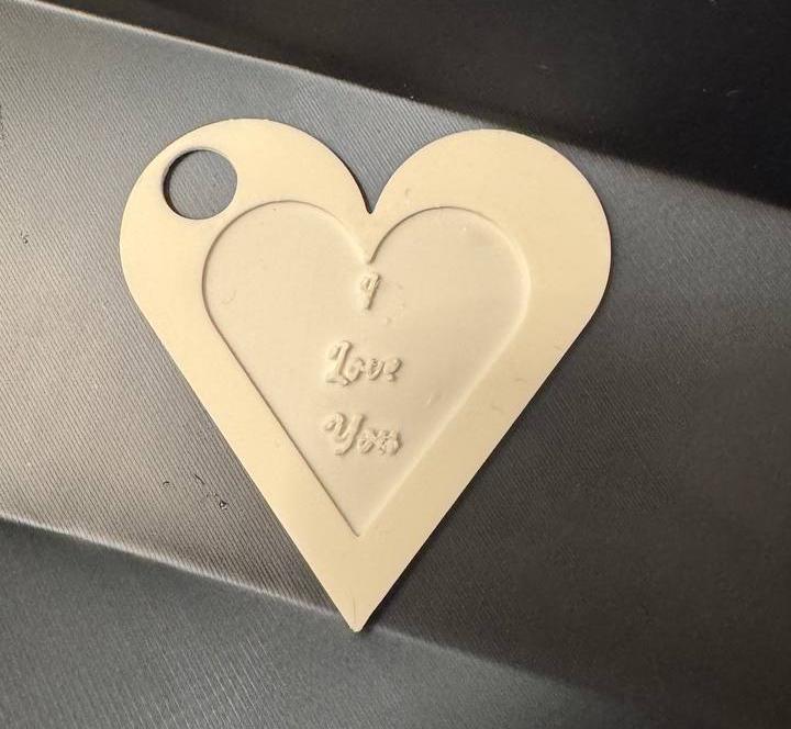 I Love You Keychain (Because I Love You)