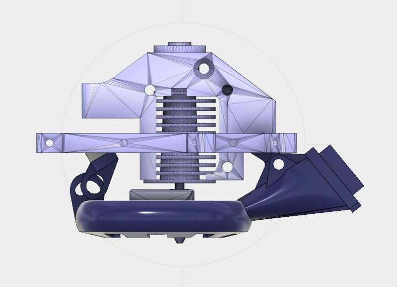 Microdelta Rework fan part shroud