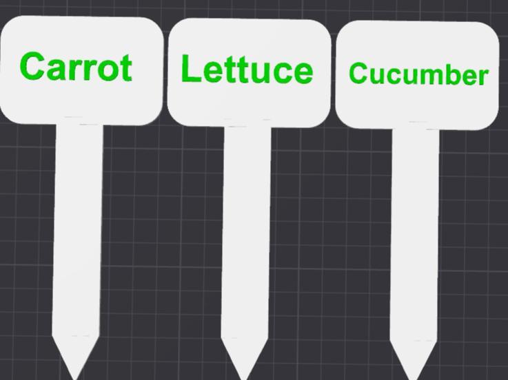 Vegetable Garden Signs