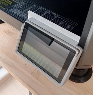 Creality K1C screen frame PLA-TPU HYBRID