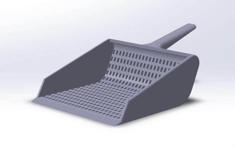 Pala Colador para resina