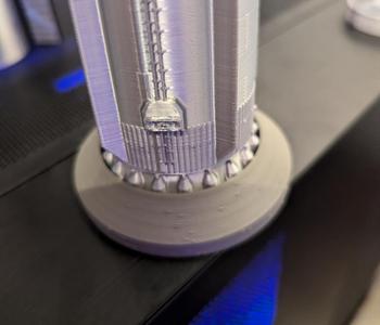 Starship Booster Stand 1:200