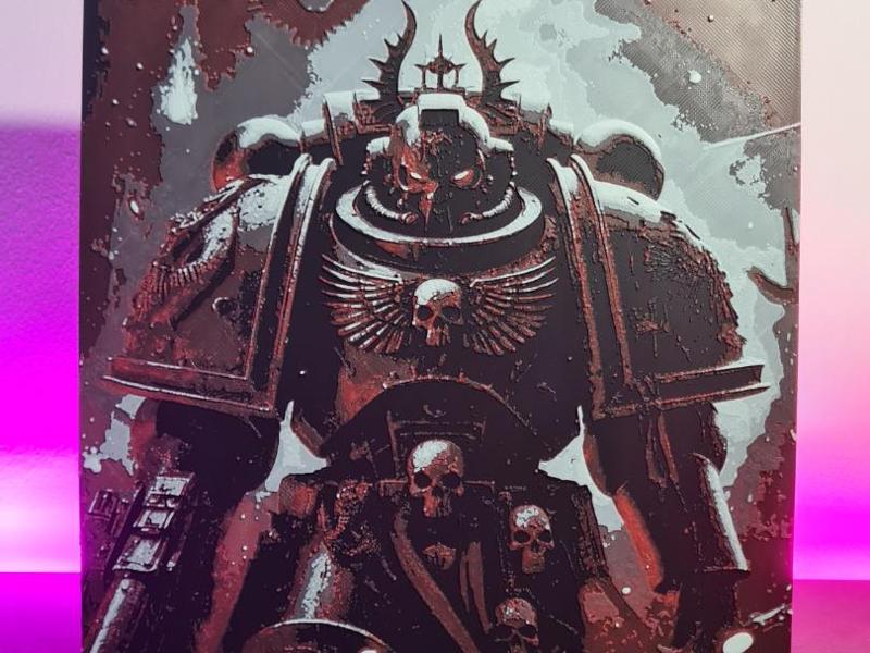 W40k Chaos Space Marines - Hueforge 200x200