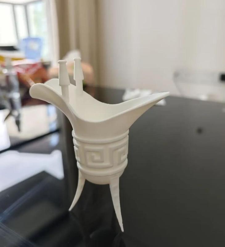 Bronze Jue Ancient Wine Cup