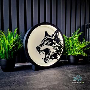 Wolf LED Lamp