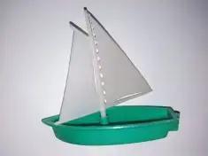 Old model toy - sailboat