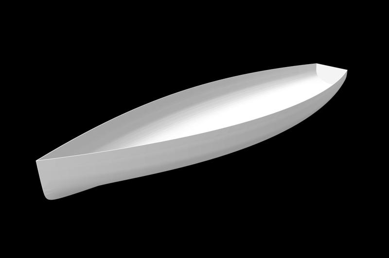 Hull 15er dinghy cruiser P-Boat 1:5