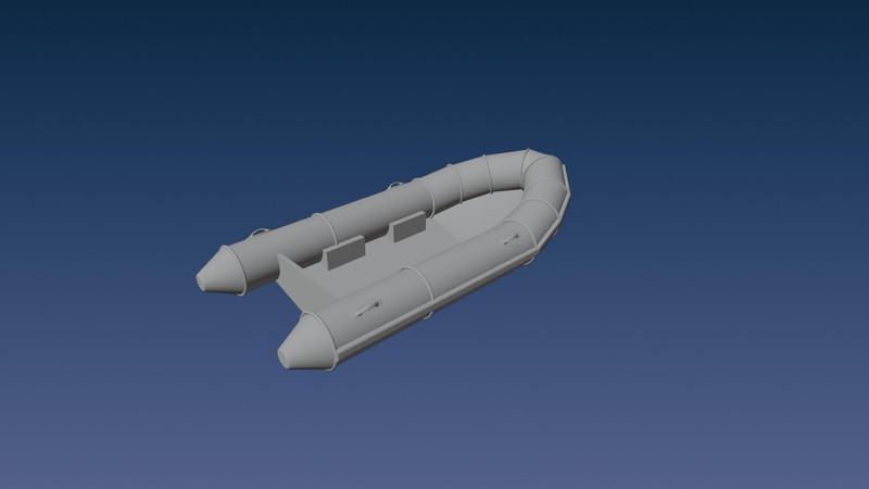 Zodiac inflatable boat