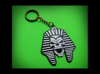 keychain Pharaoh Skull