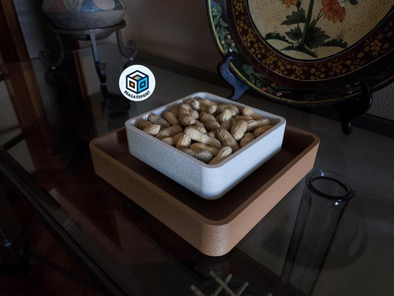 Peanut Pistachio Bowl with Disposal Compartment #2