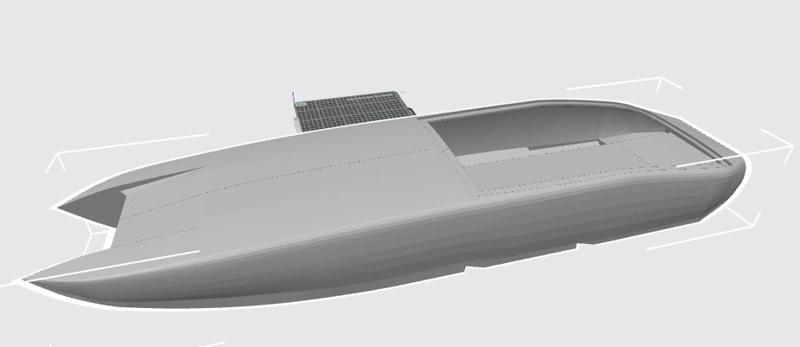 TRAXXA M41 WIDE BODY RC BOAT 40.6 INCHES