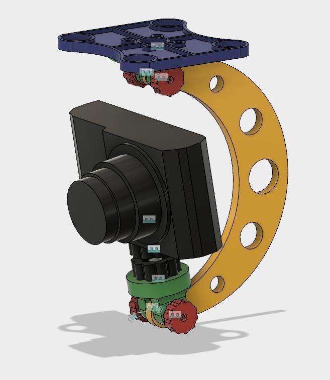 Drone Mount/Stand for Compact Camera