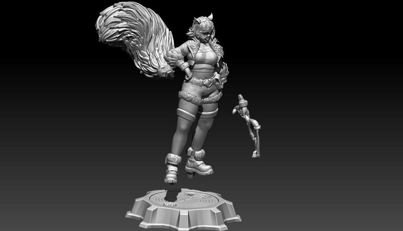 SQUIRREL GIRL (Marvel Comics) | CARTOON FIGURE | MARVEL UNIVERSE | MARVEL RIVALS