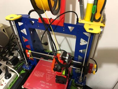 z-axis bearing holder and z-bar stabilizer for p3 steel prusa
