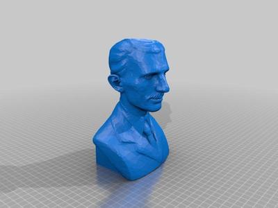 Tesla bust