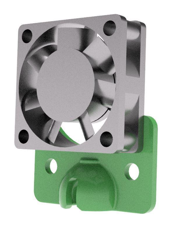 Flex Coolant Socket - 30mm Fan Mount