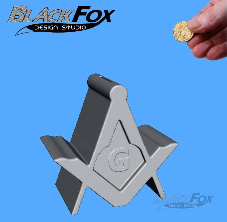 Freemason piggy bank