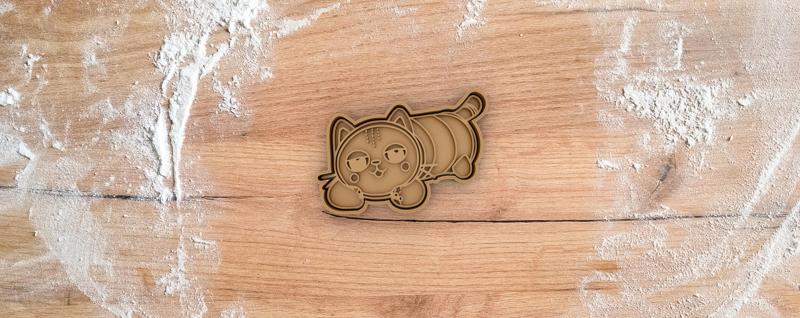 Pillow cat cookie cutter from Gabby's Doll House