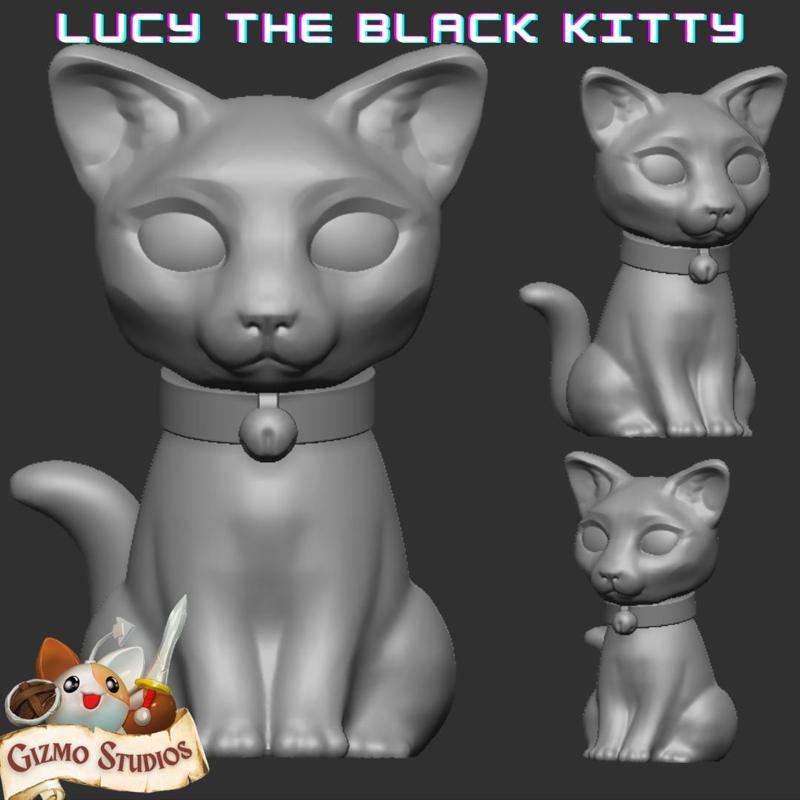 Lucy the Black Kitty