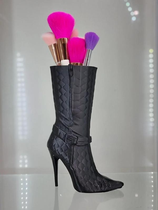 Commercial License Glamorous High Heel Boot with Snake Skin Texture
