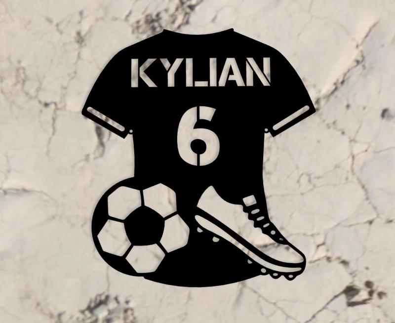 SOCCER JERSEY KYLIAN NUMBER 6