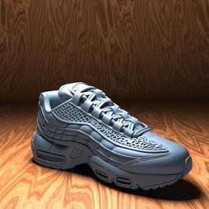 Nike Airmax Style 3D Shoe Model – STL File for 3D Printing