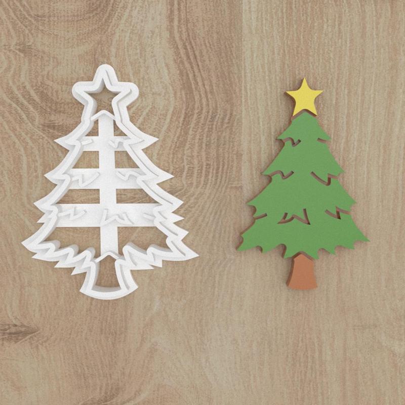 2025 Cookie Cutter christmas tree STL Files
