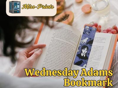 Wednesday Adams Bookmark