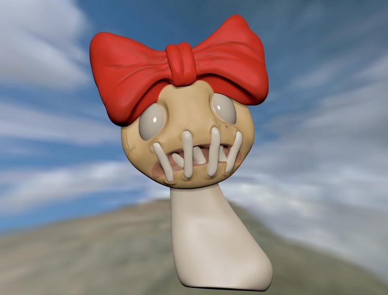 girly kawaii mushrooms