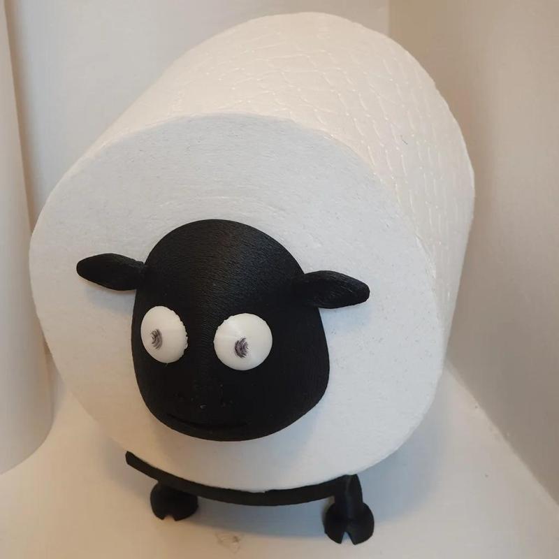 Sheep Toilet Roll Holder