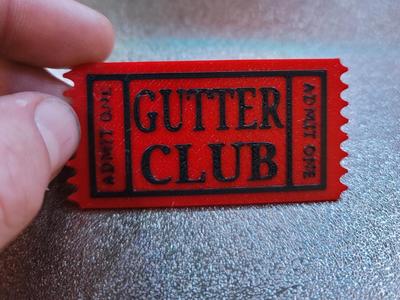Gutter Club Ticket