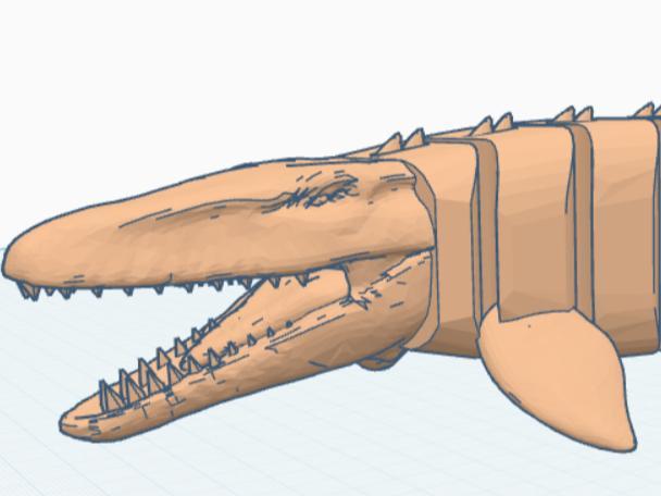 Jurassic World Articulated Mosasaurus