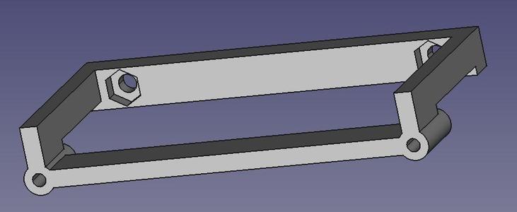 Anet A8 Simple Support 8cm Board Fan 