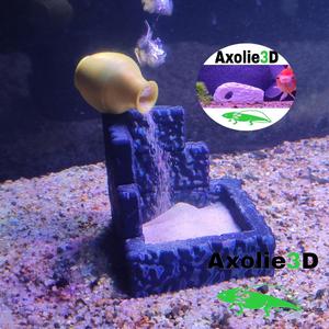 SAND WATERFALL FOR FISH TANK - CASCADA DE ARENA PARA PECERA