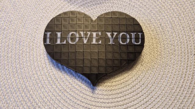 Fidget Heart,  I Love You