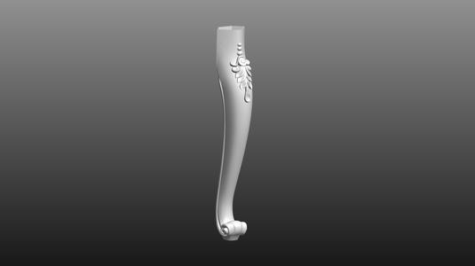 furniture leg 3D cnc