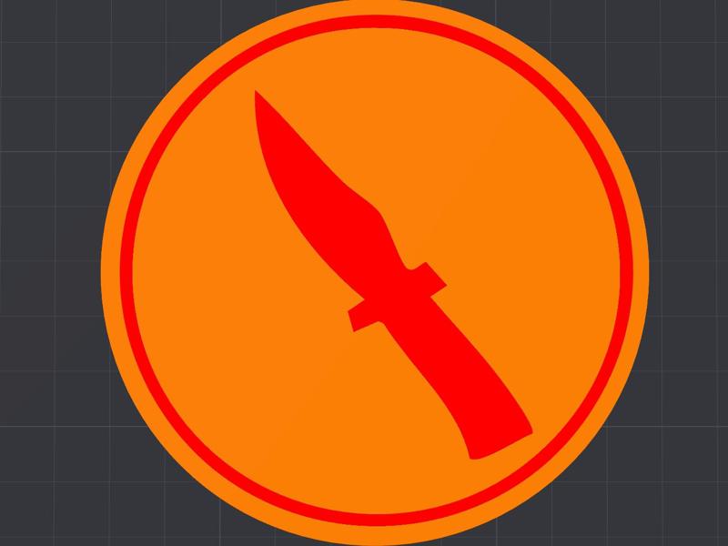 Team Fortress 2 Spy class coaster.