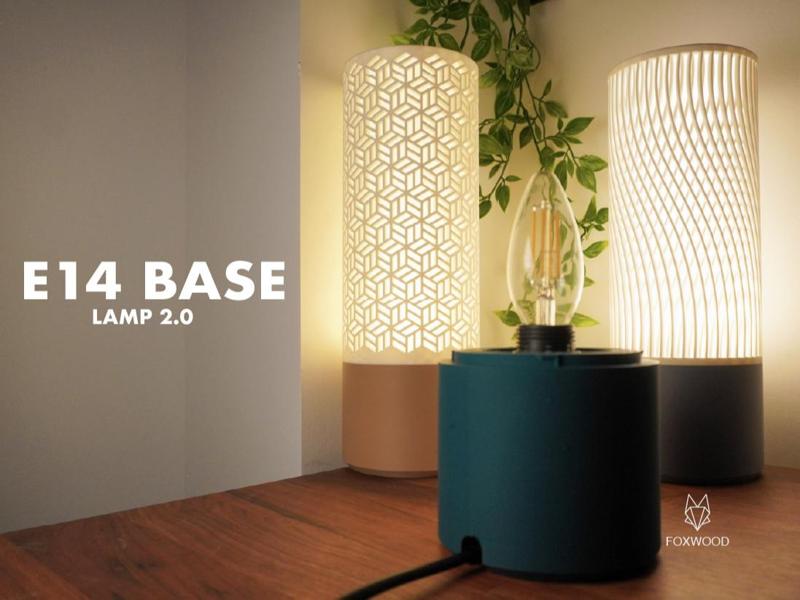 E14 Base for Lamp 2.0 By Foxwood 